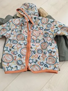 e.a.B フリースアウター ブルゾン　くっつけての 3way 95サイズ