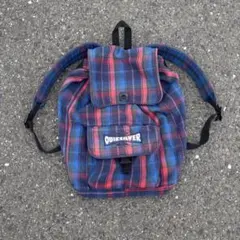 90s QUIKSILVER checked pattern backpackのサムネイル