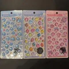 正規品 しずくちゃん　ボンボンドロップシール　大　3枚セット