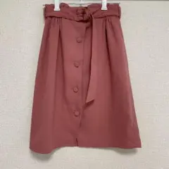 【値下げ】タイトスカート　ピンクのサムネイル