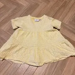ZARA 80 ワンピース　黄色　着画ありのサムネイル