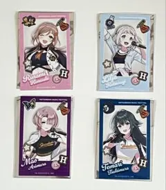 学園アイドルマスター　初星音楽祭　公式トレーディングチェキ風カード 4種