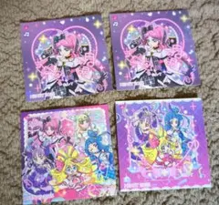 プリキュアパン シール 　キミとアイドル 4弾 No.41.46.48 　4枚