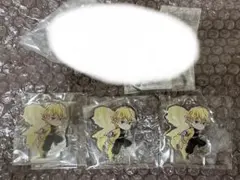 一番くじ 鬼滅の刃　アクリルチャーム　我妻善逸　3点セット