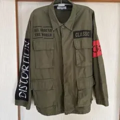 BAYCREST ミリタリージャケット Fサイズ オリーブのサムネイル