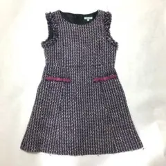 トッカ　120cm ツイード　ワンピース　ジャンパースカート　セレモニー