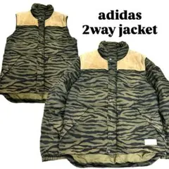 adidas 2way gimic jacket tiger camo y2kのサムネイル