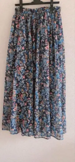 秋♡お花柄スカート