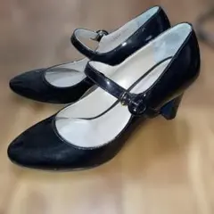 たか様専用　Odette e Odile 24.5ブラック エナメル