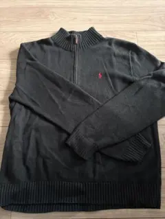 Polo by Ralph Lauren ハーフジップセーター T ダークグレー