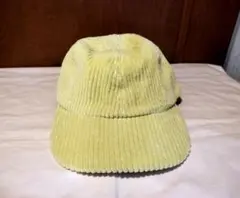 コーデュロイキャップ