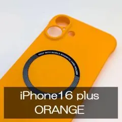 iPhone16plus専用 / オレンジ / スマホケース/薄型/その他各色有