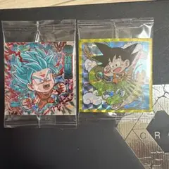 超戦士シールウエハースZ ベジット 孫悟空 2枚セット - メルカリ