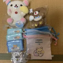 スペシャルリラッくじ B賞・C賞ぬいぐるみ＋おまけ付き19点「ローソン限定商品」