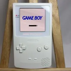 【ゲームボーイカラー】AMOLED（有機EL）スクリーン ホワイト