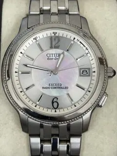 S CITIZEN EXCEED Eco-Drive 電波時計 本体のサムネイル
