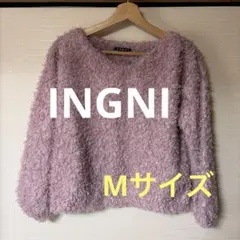 ふわふわが可愛い♥️ イング　INGNI トップス　ピンク　Mサイズ