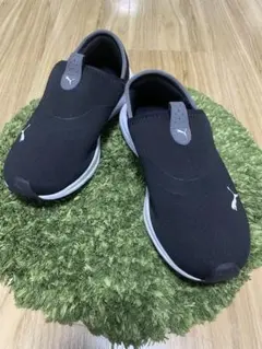 PUMA プーマ スリッポン コメット スリップオン ワイド 23cm 黒