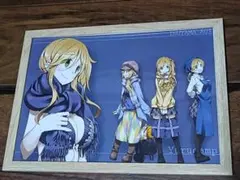 額装入りA4サイズポスター：犬山あおい ゆるキャン　イラストのサムネイル