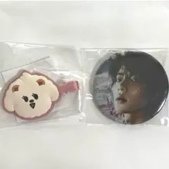 TXT ボムギュ バムグッ ヘアクリップ 缶バッジ