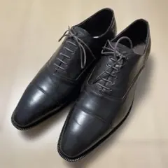 美品ビジネスシューズ ストレートチップ　26cm ブラウン