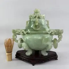 中国 翡翠 美しい陶磁器 古美術 骨董品 美術 中国美術 中国古玩 時代物