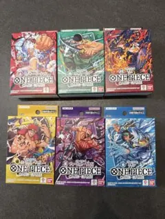ワンピースカードゲーム スタートデッキ 6種アソート vol.3 ＋5 - メルカリ