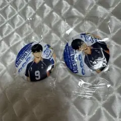 ハイキュー　くら寿司　影山飛雄　缶バッジ　2個セット
