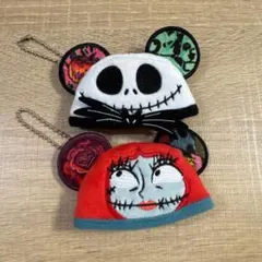 セット★ 香港 ナイトメアビフォアクリスマス チャーム サリー ジャック ハット