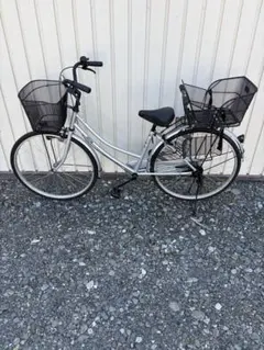 西宮市手渡】チャイルドシート付自転車 - メルカリ