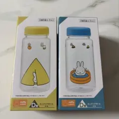 【新品未開封】ミッフィー タイトーくじ Ꭰ賞 ミニクリアボトルのサムネイル