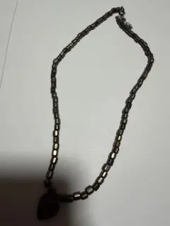 10点セット送料込み未使用メタルネックレス ハート型ペンダントトップ