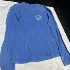 crazy shirts Hawaiiノースショアサーフシャツ長袖Tシャツ青のサムネイル