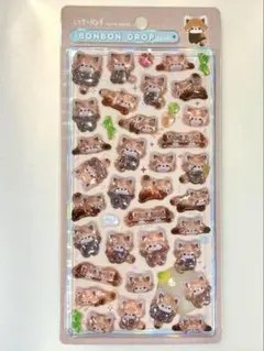国内正規品ボンボンドロップシール レッサーパンダ☆24時間以内発送☆
