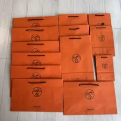 HERMES エルメス ショッパー 紙袋 13枚 まとめ売り