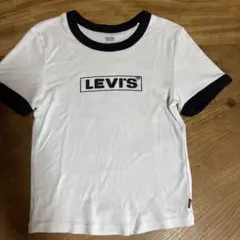 Levi's リーバイス 半袖　ミニTシャツ ホワイト XS レッドタグのサムネイル