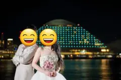 ウェディングドレス　美品　マーキュリーデュオ　前撮り