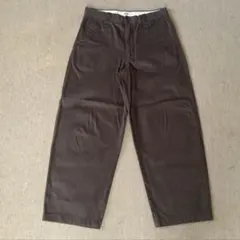 Uniqlo U ワイドフィットチノ[76サイズ]DARK BROWN 極美品