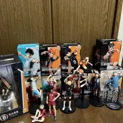 ハイキュー フィギュア セット 一番くじ Happyくじ BANDAI 未開封