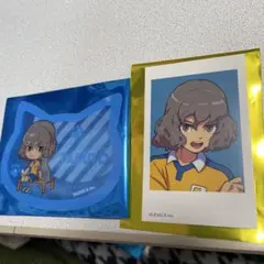 イナズマイレブン 神童拓人 猫型クリアカード フォトカード　まねきねこ