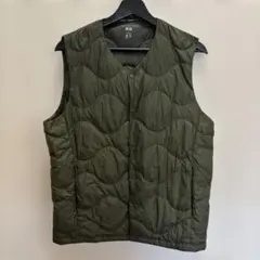 UNIQLO ULTRA LIGHT DOWN ダウンベスト オリーブグリーン