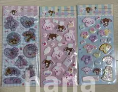サンリオ　シュガーバニーズ　ぷくぷくシール　シャカシャカシール