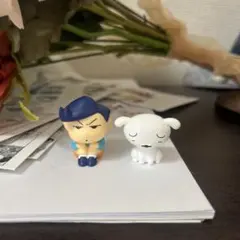 しんちゃんとシロ フィギュアセット