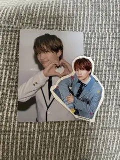 なにわ男子 HARDWORK 藤原丈一郎 トレカ