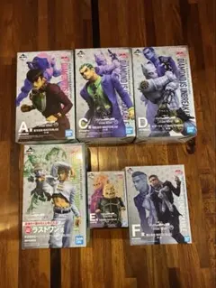 一番くじ　ジョジョの奇妙な冒険　フィギュア　セミコンプリートセット