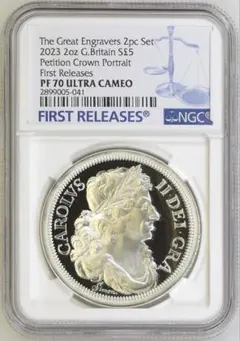 2022 イギリス プラチナジュビリー £2 銀貨 NGC PF70UC FR - メルカリ