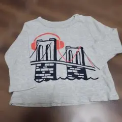 【baby GAP】長袖　Tシャツ　12-18mon　80cm