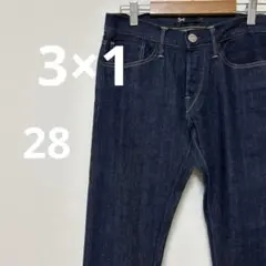 【即日発送】美品　3×1 スリーバイワン　NYC ストレートデニム　サイズ28のサムネイル