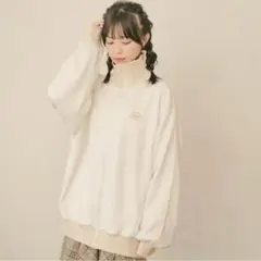 ☑︎新品！amr. 　アムレ　ミルクトラックジャケット アイボリー