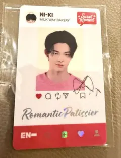 ENHYPEN WORLD SPカード　ニキ　Sweet Moment